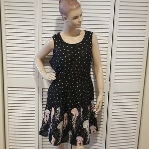 Getting Jelly With It Fit Flare Dress US 10 AU sz 14